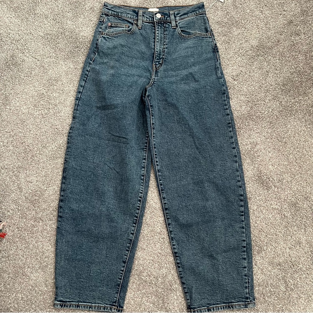 Hudson jeans high waist barrel leg jeans NWT